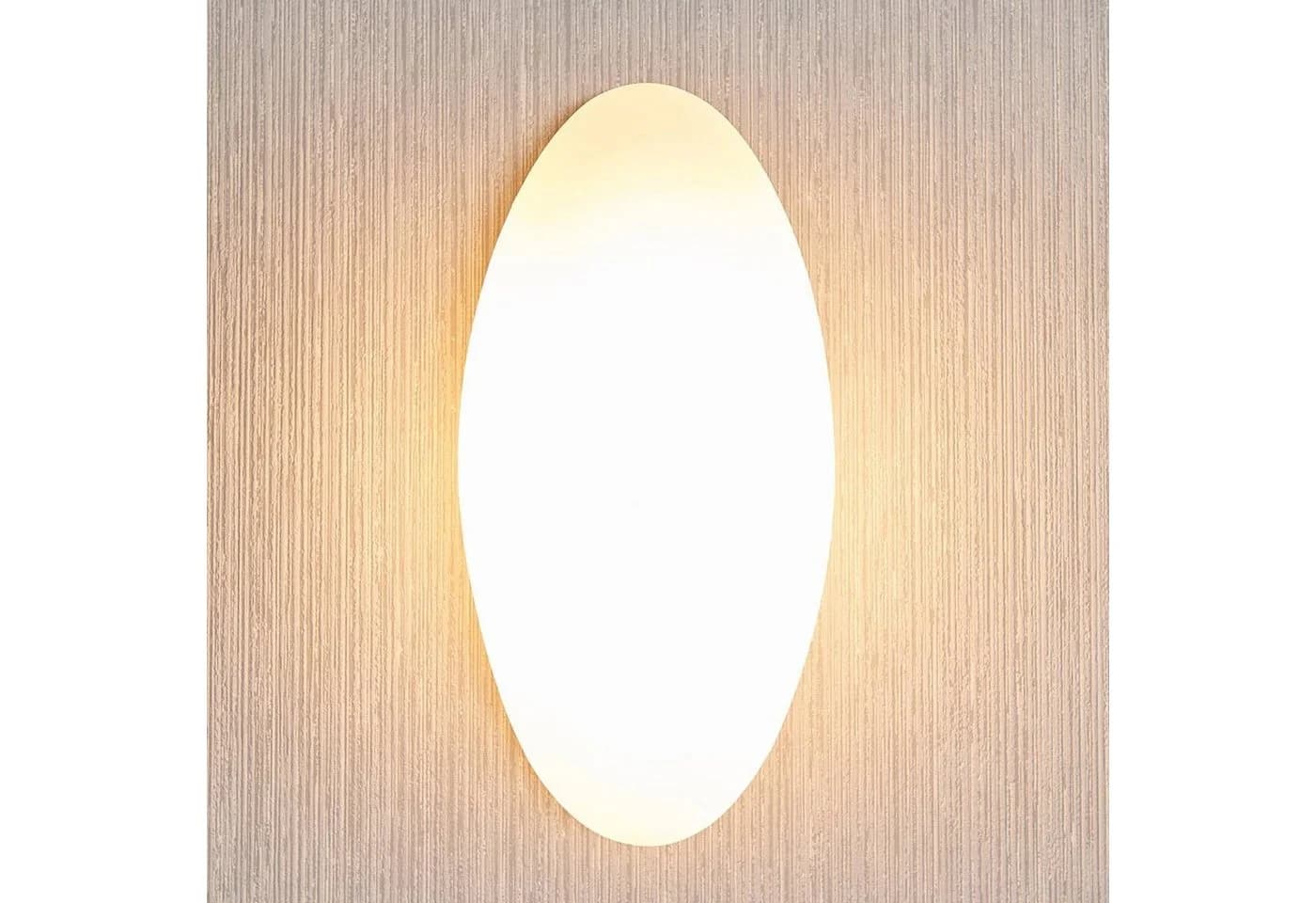 Lucande Wandleuchte Jemima 24 cm Glas Elliptisch - Bild 4