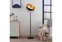 Lindby Stehleuchte Muriel Schwarz/Gold Metall Bild 3