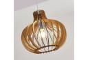 Lindby Pendelleuchte Sina, Ø 35 cm, Holz, E27 Bild 5