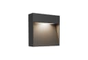 Lucande Außenwandlampe Noreia 13 cm Anthrazit IP65 G9 Bild 2