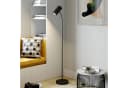 Lindby Stehlampe Karoli Metall Schwarz Flexarm Bild 1