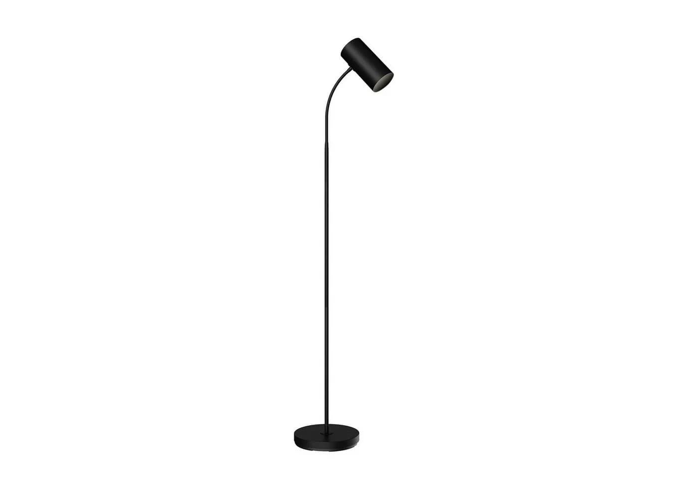 Lindby Stehlampe Karoli Metall Schwarz Flexarm - Bild 2