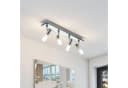 Lindby Deckenstrahler Zela 4x8W LED Chrom IP44 Bild 3