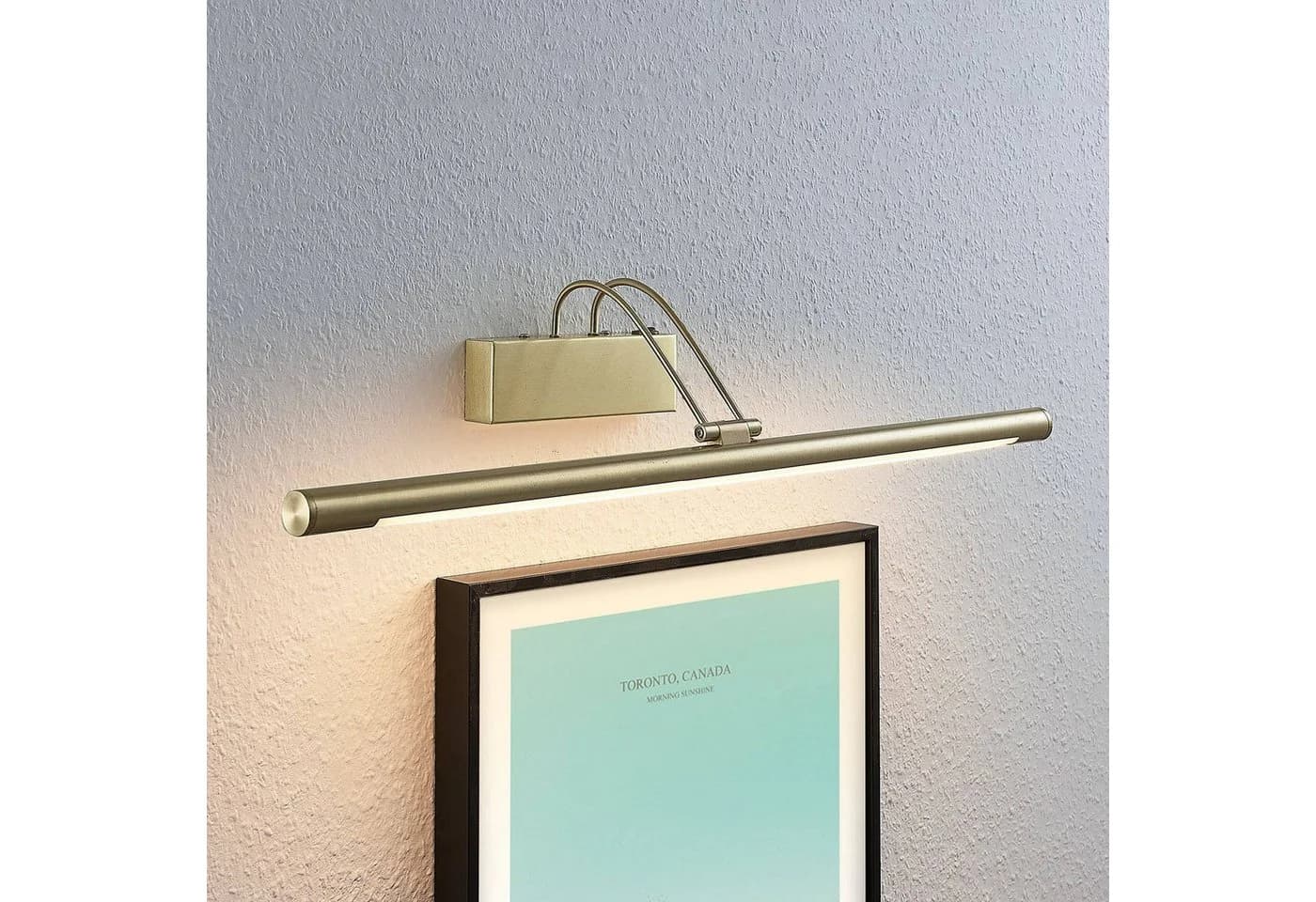 Lindby LED-Bilderleuchte Mailine Messing 69 cm - Bild 3