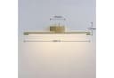 Lindby LED-Bilderleuchte Mailine Messing 69 cm Bild 4
