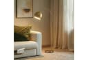 Lindby Stehlampe Moisia Metall Gold Messing LED 15W Bild 1