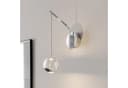 Lucande LED-Wandlampe Hayley Chrom Glas Bild 1