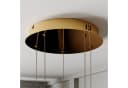 Lucande Hängeleuchte Hayley 5x5W LED Glaskugeln Metalldekor Gold Bild 5