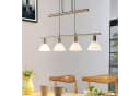 Lindby Hängeleuchte Delira Metall Alu IP20 4x40W Bild 3