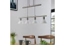 Lindby Hängeleuchte Delira Metall Alu IP20 4x40W Bild 4