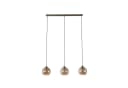 Lindby Hängeleuchte Sofian 3x60W Glas Creme IP20 Bild 3