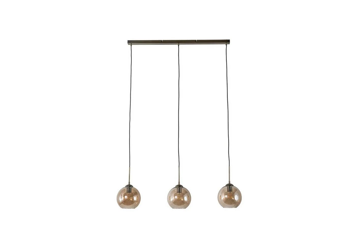 Lindby Hängeleuchte Sofian 3x60W Glas Creme IP20 - Bild 3