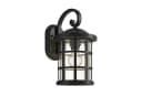 Lindby Außenwandlampe Ankea Schwarz Laternenform Bild 2