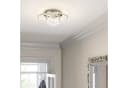 Lucande Deckenleuchte Keely LED 35W Chrom Silber Dimmbar Warmweiß Bild 3