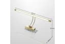 Lucande LED-Bilderleuchte Dimitrij Altmessing Metall Bild 5