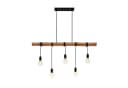 Lindby Hängeleuchte Rom Holz 5x60W IP20 Bild 2