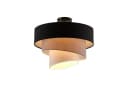 Lindby Deckenlampe Coria Schwarz/Grau/Weiß 40 cm E27 Bild 2