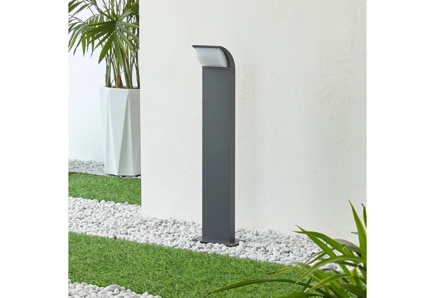 Lucande Außen-Stehlampe Tinna LED Schwarz Warmweiß - Bild 3