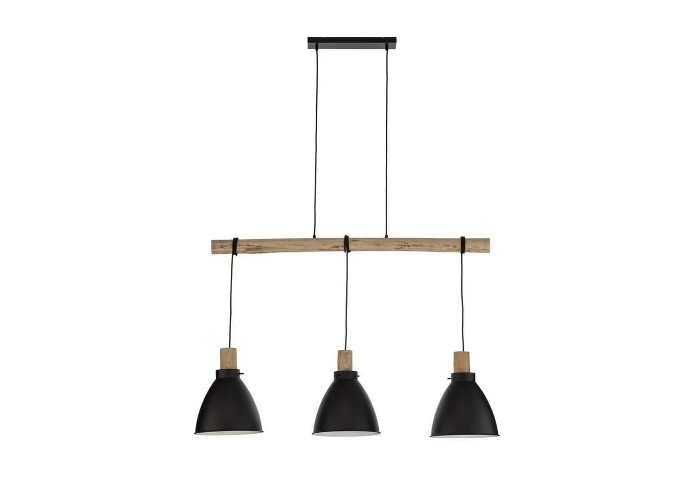 Lindby Hängeleuchte Trebale E27 Holz - Bild 4