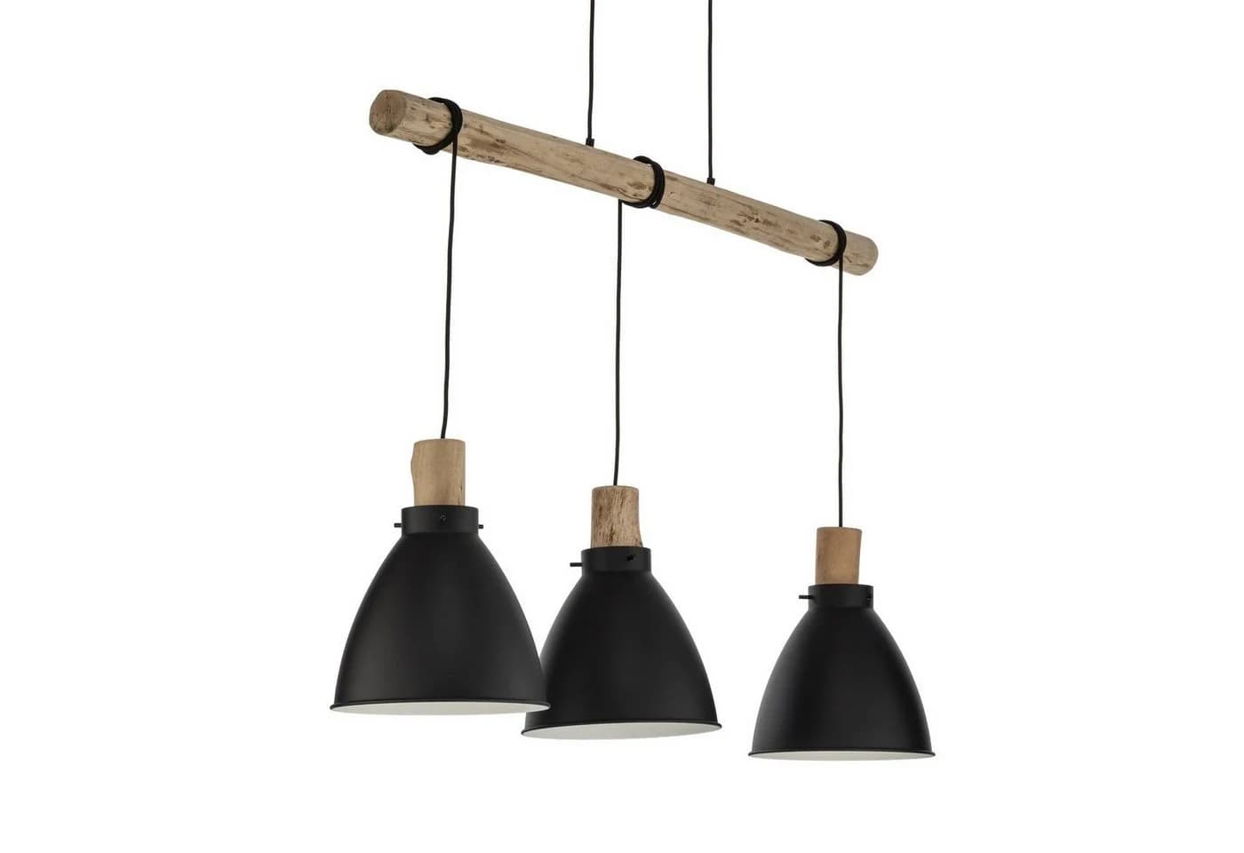 Lindby Hängeleuchte Trebale E27 Holz - Bild 5