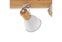 Lindby Deckenstrahler Merela, Holz, 3 x 20 W, Weiß Bild 5
