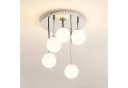 Lindby Deckenleuchte Chrissy Chrom Glas 5 x 8 W Modern Bild 3