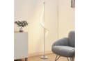 Lucande LED-Stehlampe Edano, 154 cm, Weiß, Textil, Dimmbar Bild 1