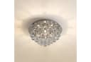 Lindby Deckenleuchte Antonino, Chrom, 4x40W LED mit Kristall-Elementen Bild 1