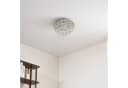Lindby Deckenleuchte Antonino, Chrom, 4x40W LED mit Kristall-Elementen Bild 4