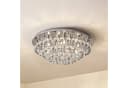 Lindby Deckenleuchte Antonino Chrom 8x40W LED mit Kristallelementen Bild 1