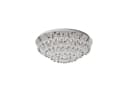 Lindby Deckenleuchte Antonino Chrom 8x40W LED mit Kristallelementen Bild 2