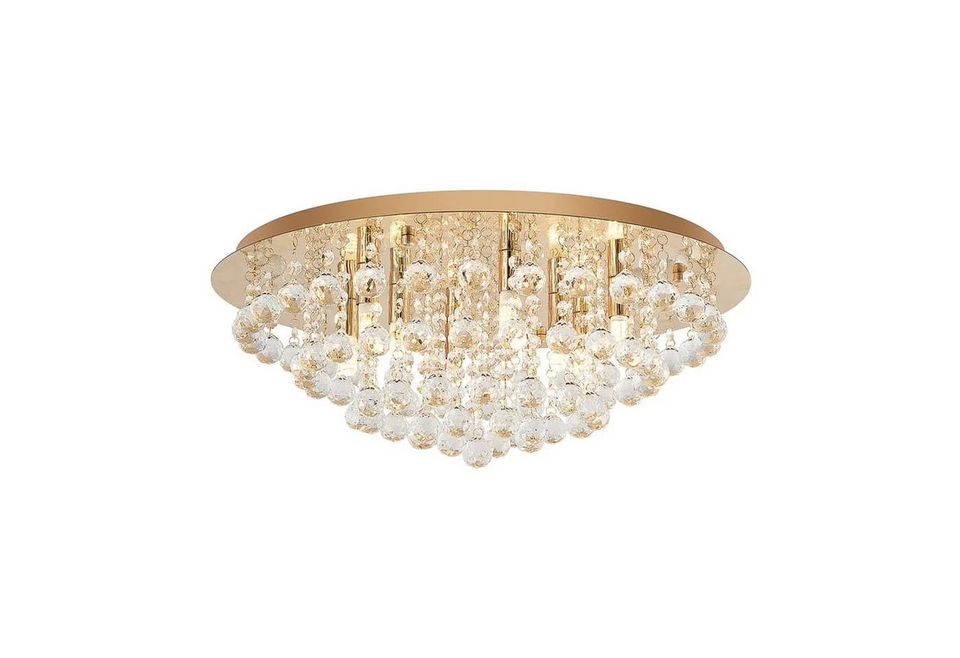 Lindby Deckenleuchte Gillion Gold/Messing LED 8x8W IP20 - Bild 2