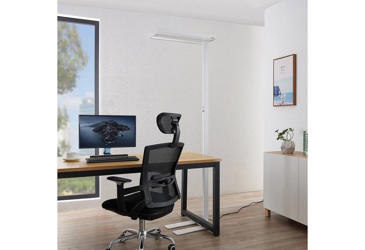 Arcchio LED-Stehleuchte Logan Pro Weiß Sensor Dimmbar - Bild 4
