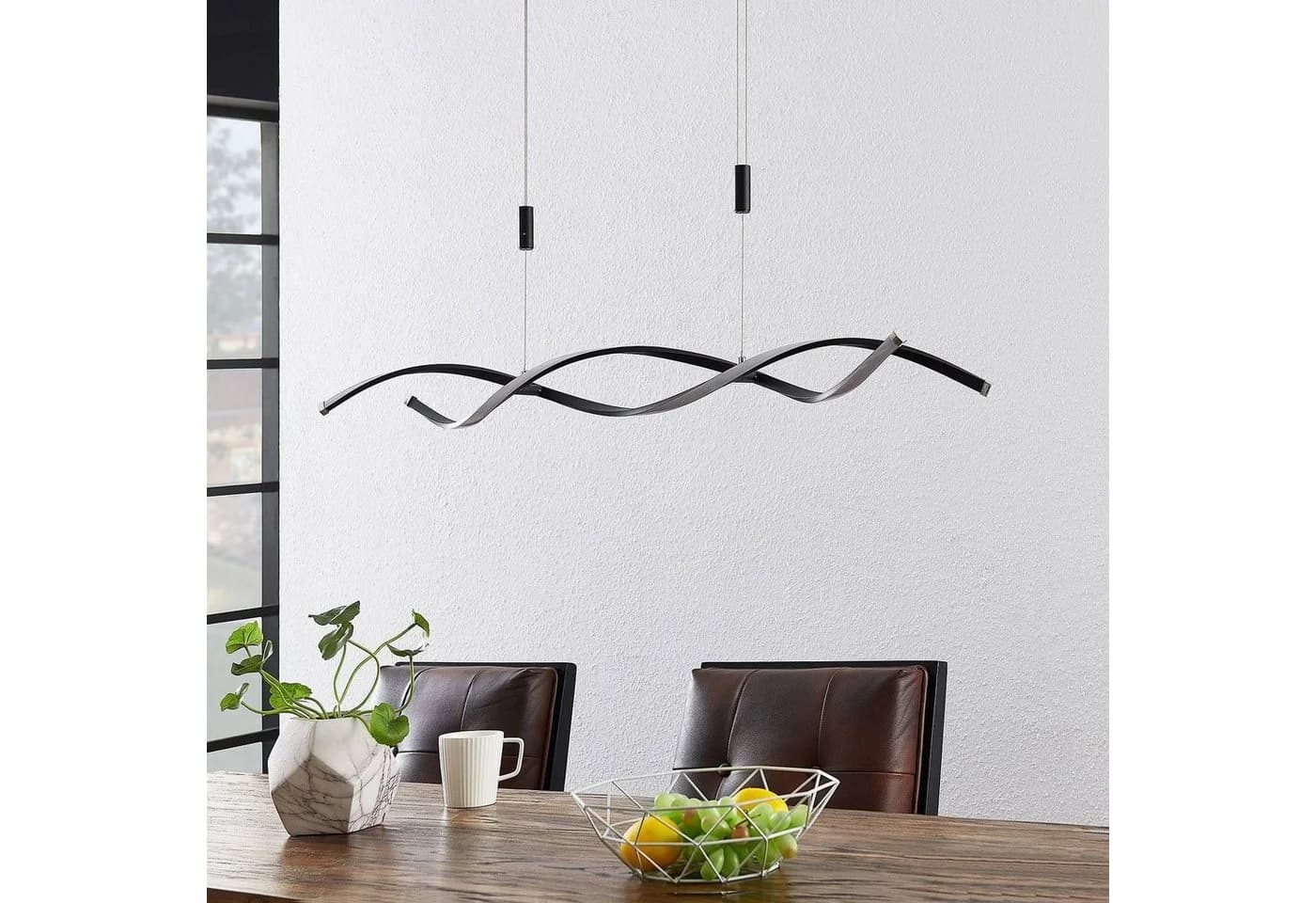 Lindby LED-Hängeleuchte Welina 107 cm Dimmbar Verstellbar - Bild 4