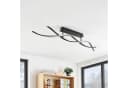 Lindby Deckenleuchte Welina LED 20W Schwarz Dimmbar Warmweiß Bild 4
