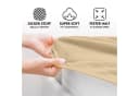Jacobson Spannbettlaken TOPPER PREMIUM 200 g/m² Jersey Beige Bild 4