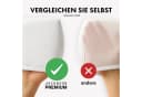 Jacobson Spannbettlaken TOPPER PREMIUM 200 g/m² Jersey Weiß Bild 5