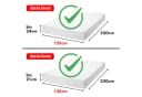 Jacobson Spannbettlaken 100% Baumwolle Jersey Grau/Silber Bild 4