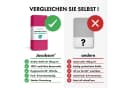 Jacobson Spannbettlaken BOXSPRING & ÜBERLÄNGE Rosa 100% Baumwolle Jersey Bild 5
