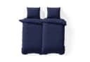 Jacobson Bettwäsche Set 100% Baumwolle Perkal Blau Bild 2