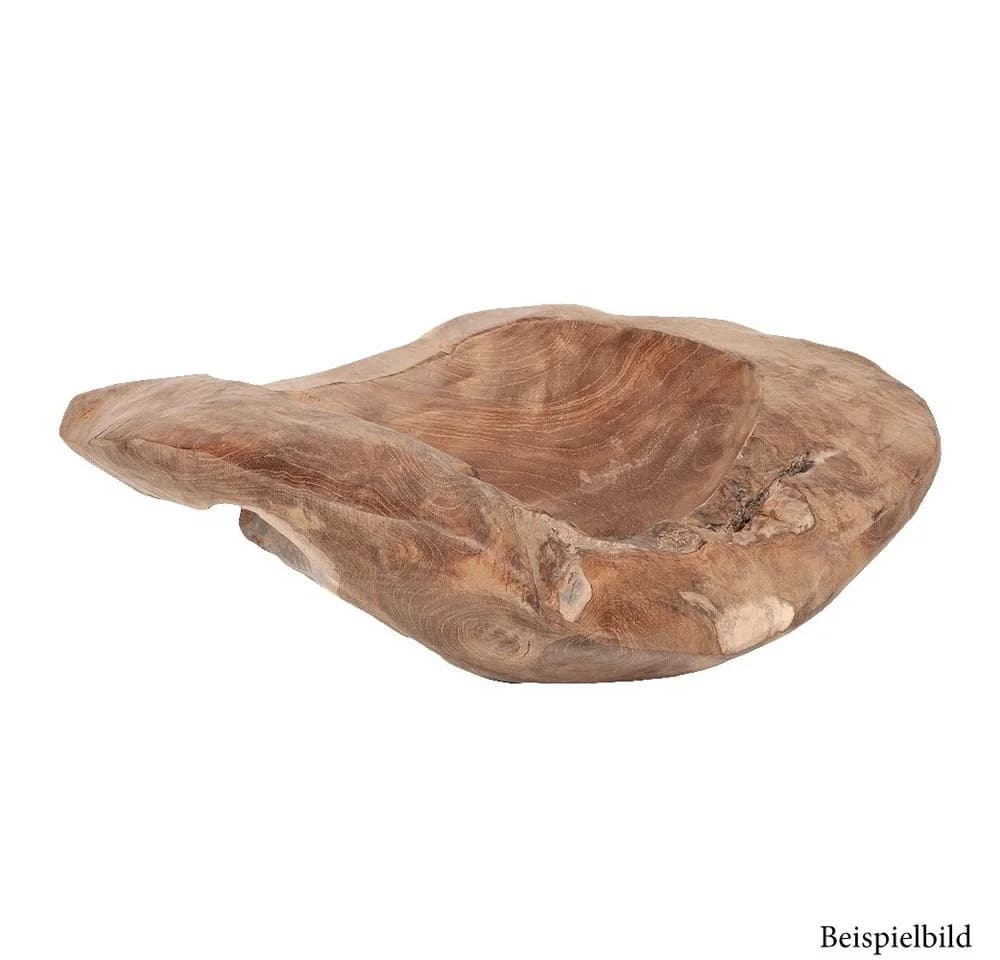 LebensWohnArt Dekoschale PREMIUM BOWL aus massivem Teak-Wurzelholz - Bild 3