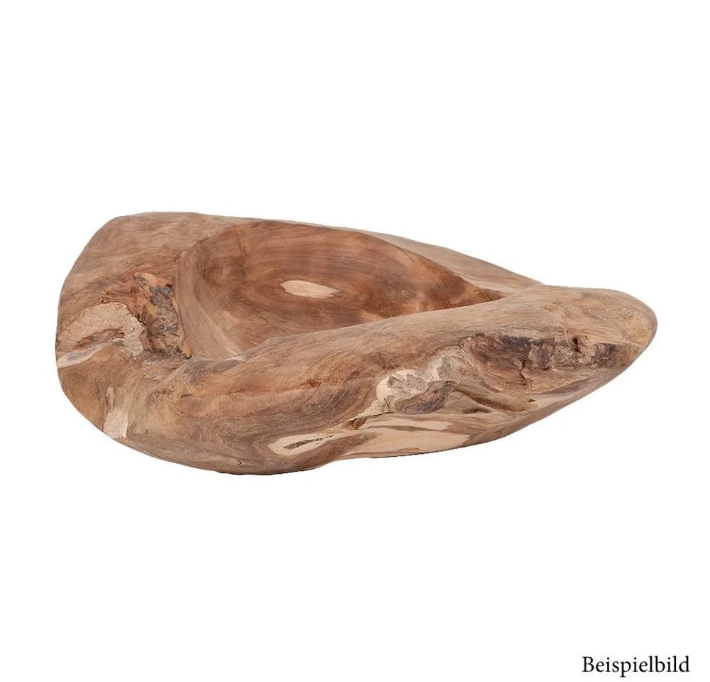 LebensWohnArt Dekoschale PREMIUM BOWL aus massivem Teak-Wurzelholz - Bild 4