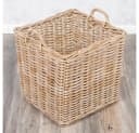 LebensWohnArt Dekokorb BAKUL Rattan 50x50cm Bild 3
