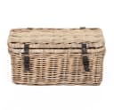 LebensWohnArt Rattan Truhe RESSY Grau Bild 3