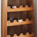 LebensWohnArt Weinregal VINO 150cm Mahagoni Bootsregal Bild 4
