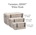 LebensWohnArt Rattan Truhe RESSY White Wash Bild 5