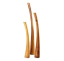 LebensWohnArt Teelichthalter VELA 125cm Natural Suar Kerzenhalter Bild 2