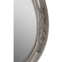 LebensWohnArt Wandspiegel KIRA Oval Silber Barock Bild 4