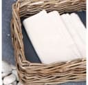 LebensWohnArt Dekotablett VERONA Kubu Grey Rattan Bild 3
