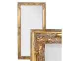 LebensWohnArt Barock Spiegel 130x70cm Antik Gold Holzrahmen Bild 5